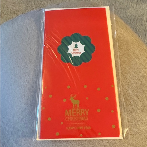 Holiday 6 Blank Cards - Vintage - NEW Christmas Happy New Year - Picture 6 of 7